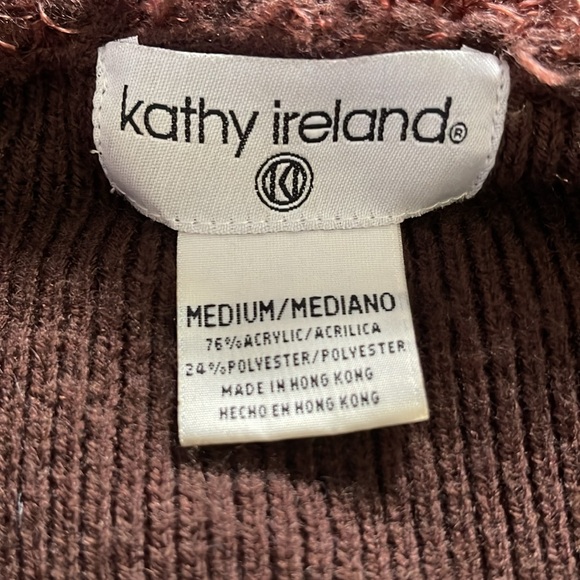 Vintage Kathy Ireland Belted Cardigan (M) - Picture 7 of 7